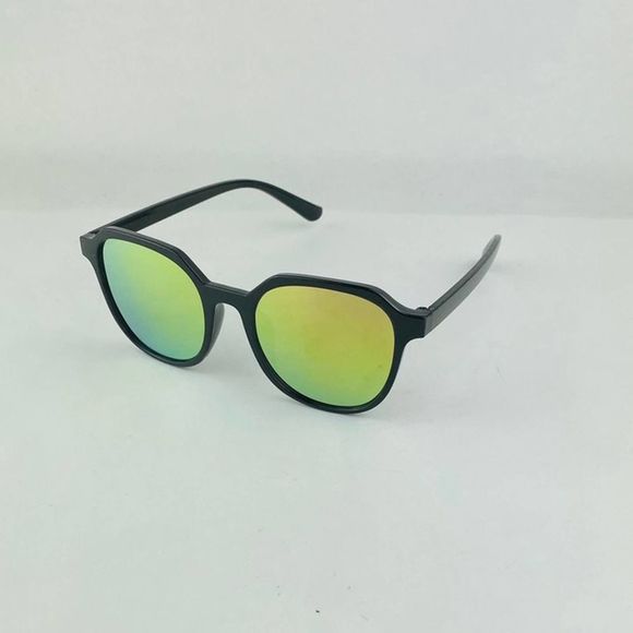 COPY - Square black frame sunnies mirrored sunglasses - Picture 2 of 3